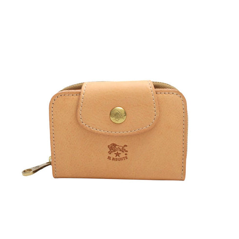 イルビゾンテ IL BISONTE SMALL WALLET ACERO キーケース SSW013-PV0005-NA106B メンズ レディース 本革 レザー ベージュ